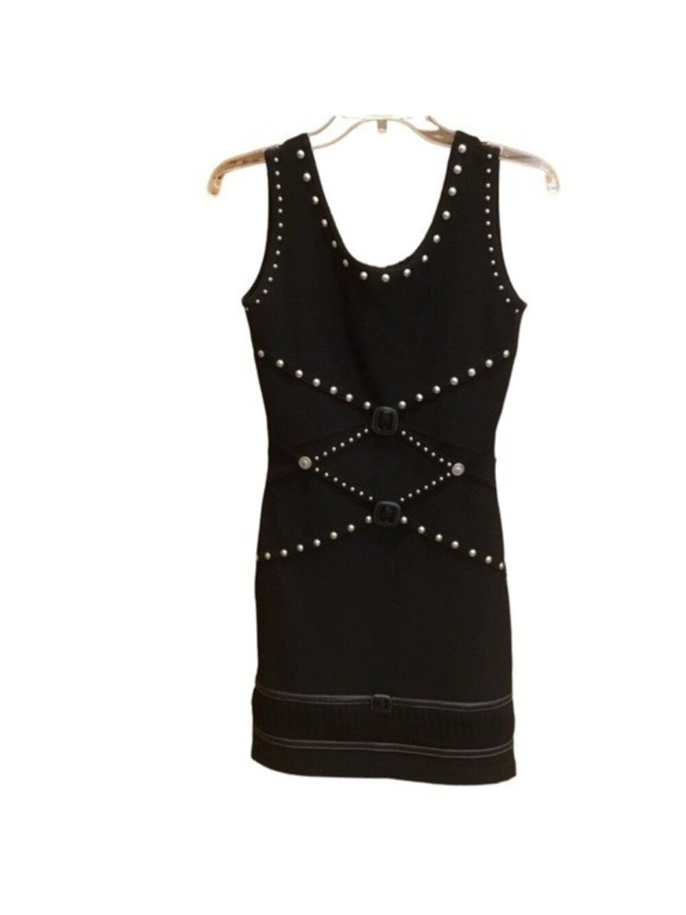 Andrea Isabelle Black Knit Dress Small